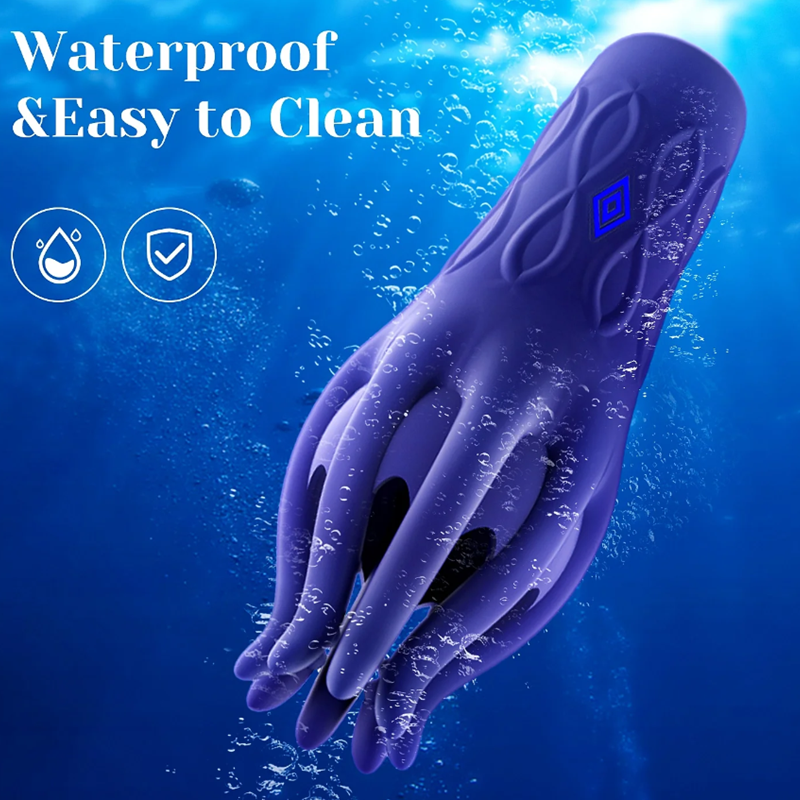 Vibration Squid Tentacle Glans Stimulator – Flexible Glans Vibrator & Trainer