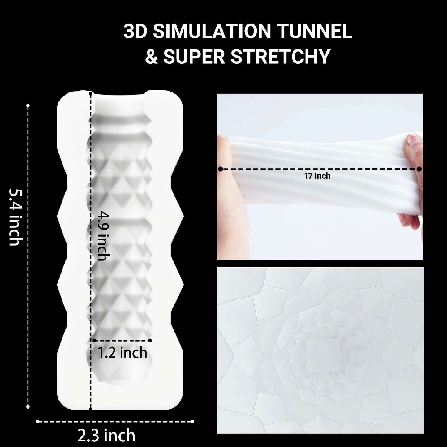 Adaptive Pocket Pleasure Pussy Sleeve Masturbator