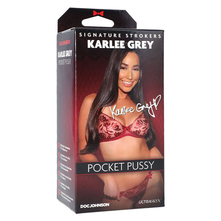 Signature Strokers Karlee Grey ULTRASKYN Pocket Pussy-0
