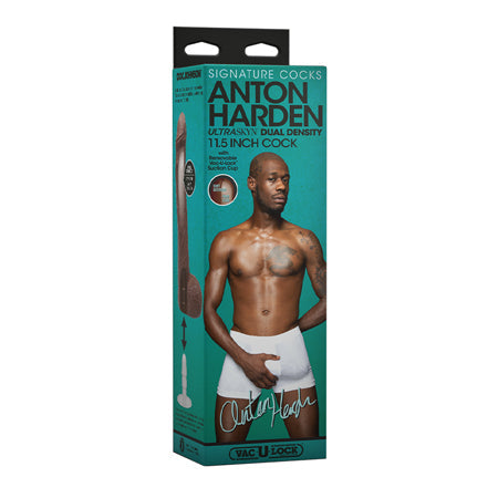 Signature Cocks Anton Harden 11 in. ULTRASKYN Cock with Removable Vac-U-Lock Suction Cup-0