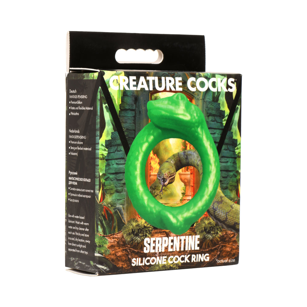 Creature Cocks Serpentine Silicone Cock Ring-0