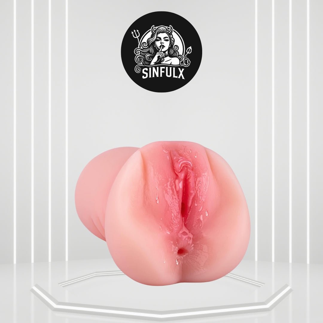 VeloGrip Dual-Entry Pocket Pussy Masturbator