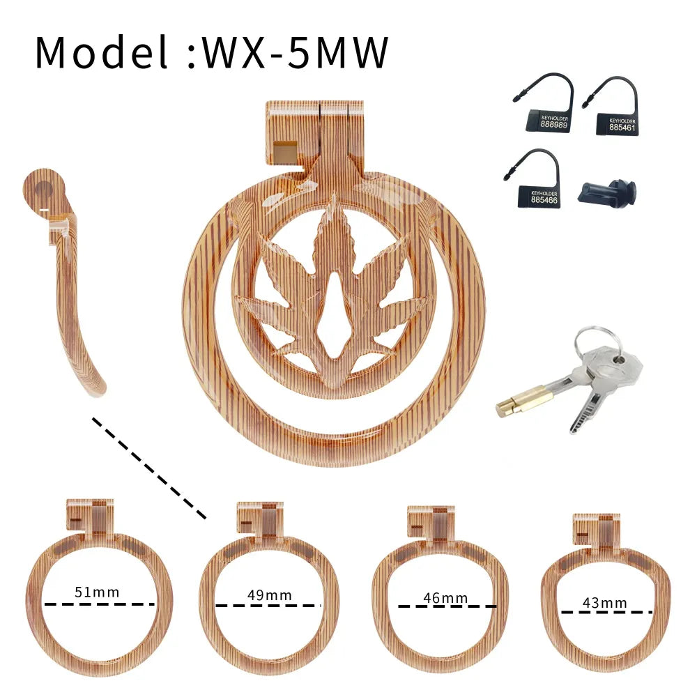 Lightweight Male Chastity Cage Cock Cage for Men Bondage Device Abstinence Bdsm