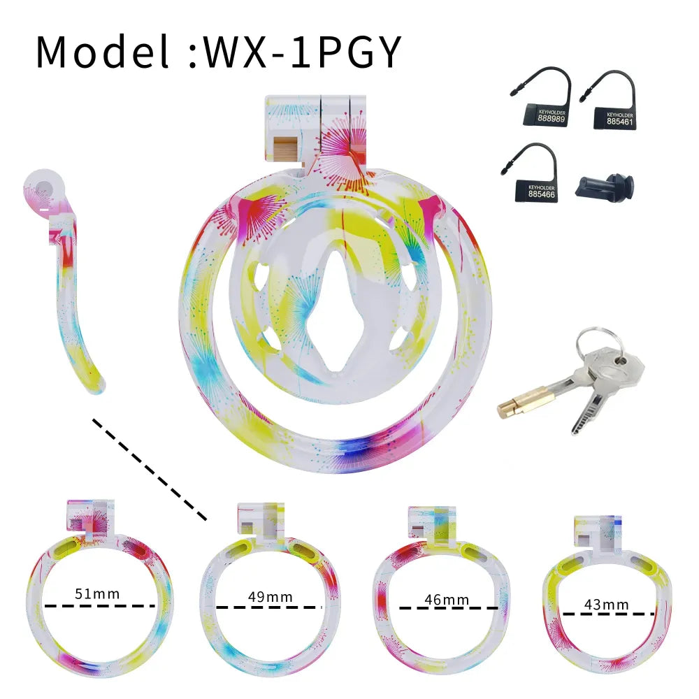Lightweight Male Chastity Cage Cock Cage for Men Bondage Device Abstinence Bdsm