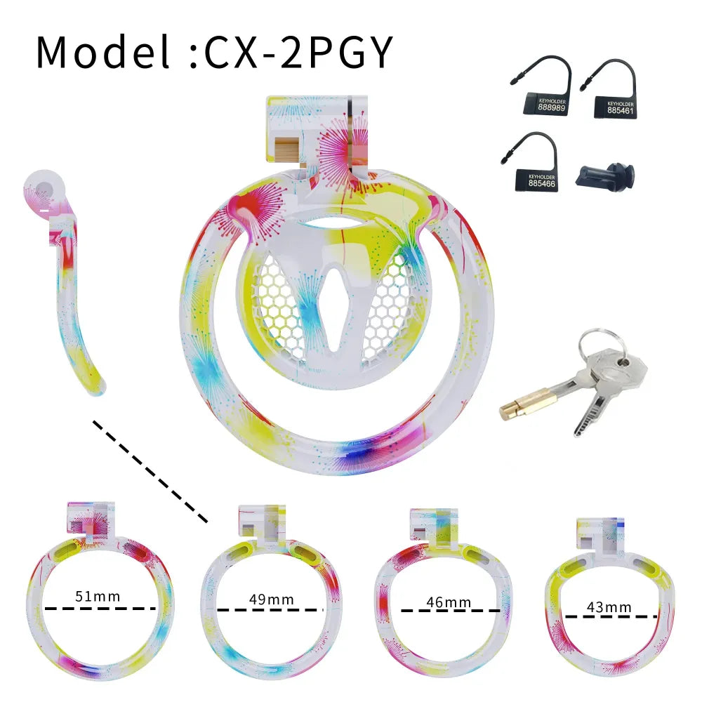 Lightweight Male Chastity Cage Cock Cage for Men Bondage Device Abstinence Bdsm