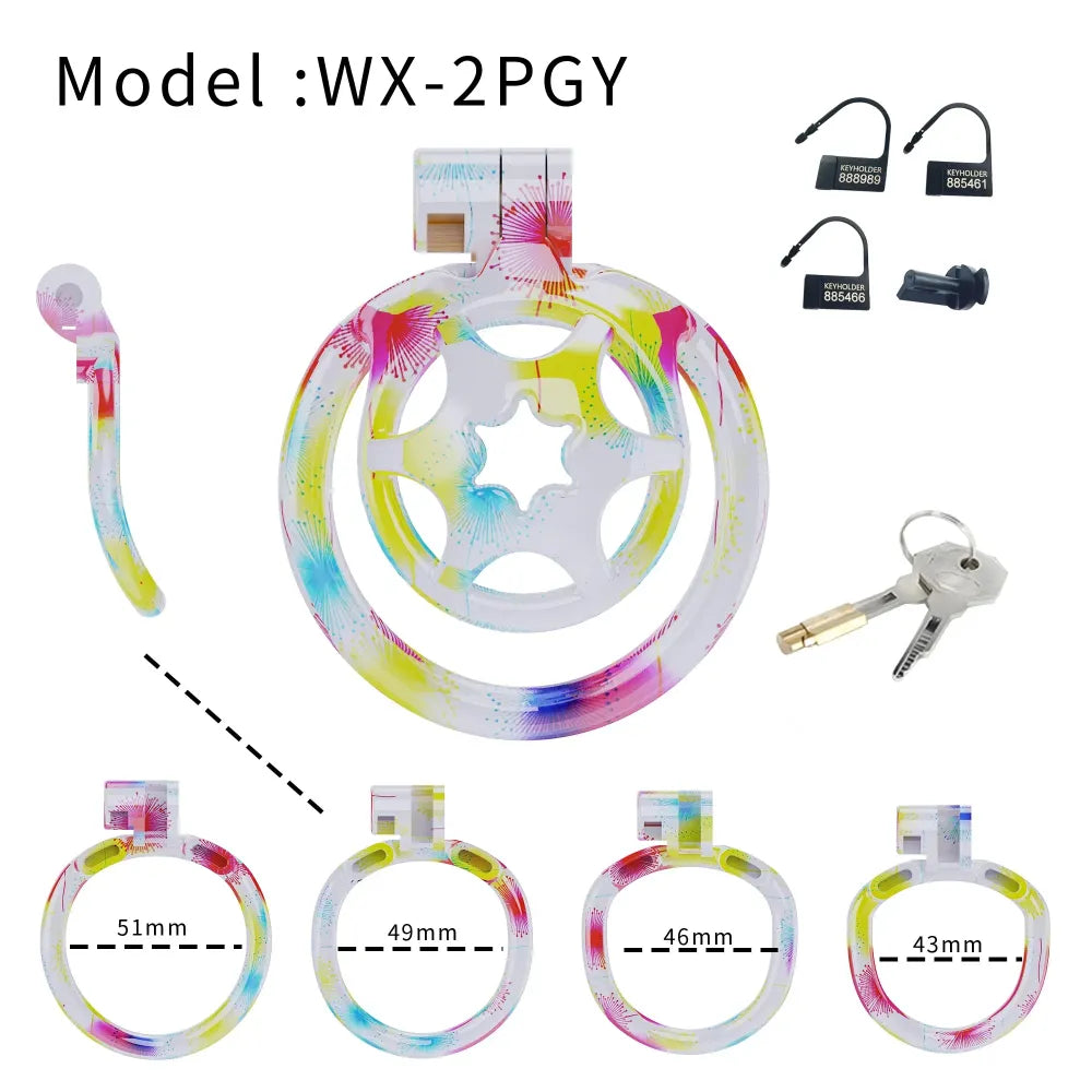 Lightweight Male Chastity Cage Cock Cage for Men Bondage Device Abstinence Bdsm