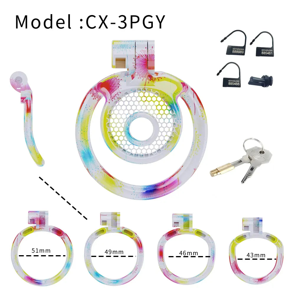 Lightweight Male Chastity Cage Cock Cage for Men Bondage Device Abstinence Bdsm