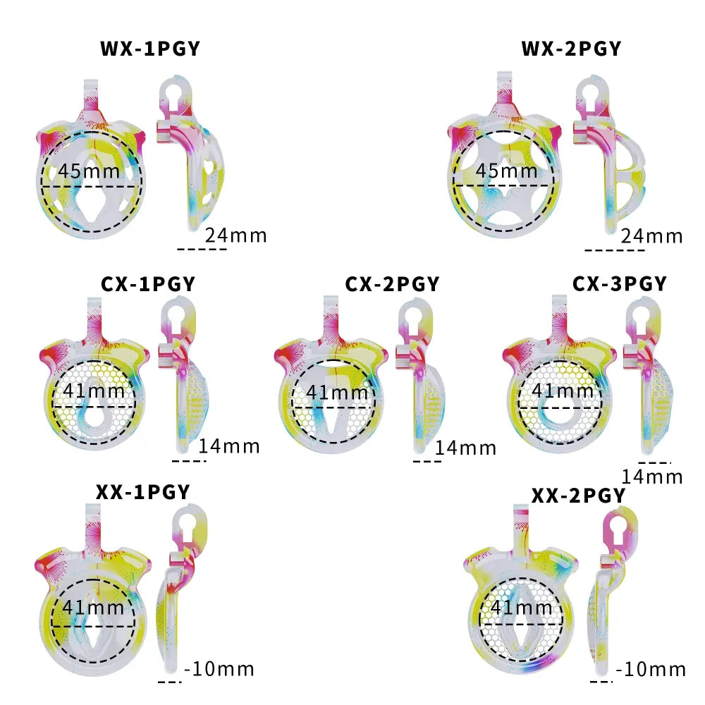 Lightweight Male Chastity Cage Cock Cage for Men Bondage Device Abstinence Bdsm