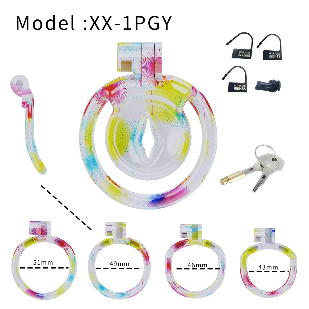 Lightweight Male Chastity Cage Cock Cage for Men Bondage Device Abstinence Bdsm