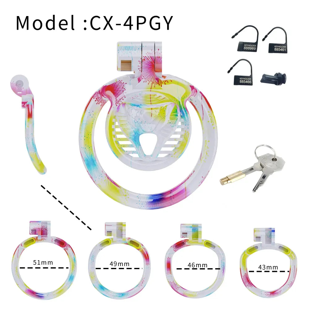 Lightweight Male Chastity Cage Cock Cage for Men Bondage Device Abstinence Bdsm