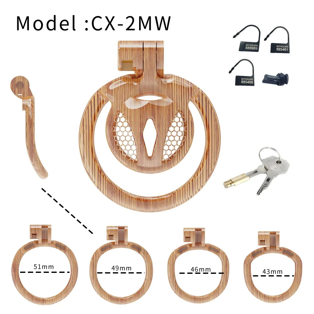 Lightweight Male Chastity Cage Cock Cage for Men Bondage Device Abstinence Bdsm