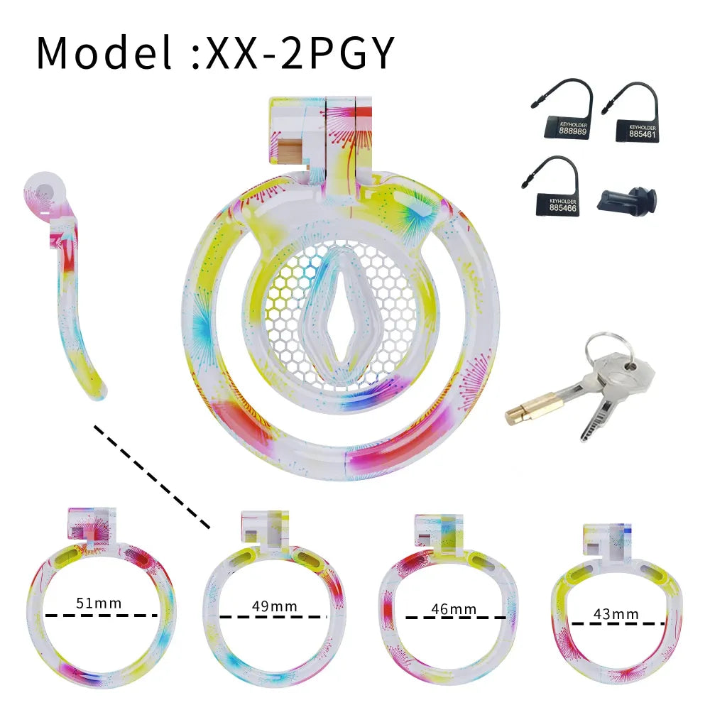 Lightweight Male Chastity Cage Cock Cage for Men Bondage Device Abstinence Bdsm