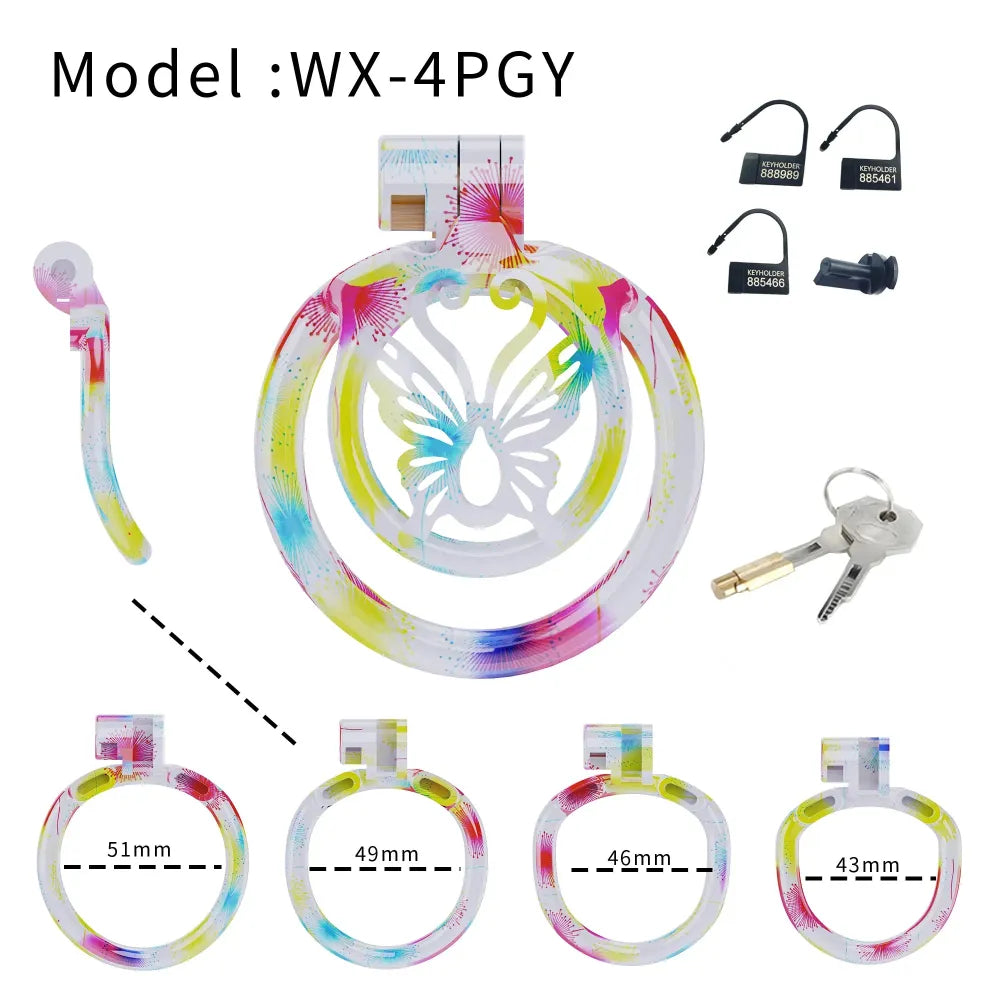 Lightweight Male Chastity Cage Cock Cage for Men Bondage Device Abstinence Bdsm