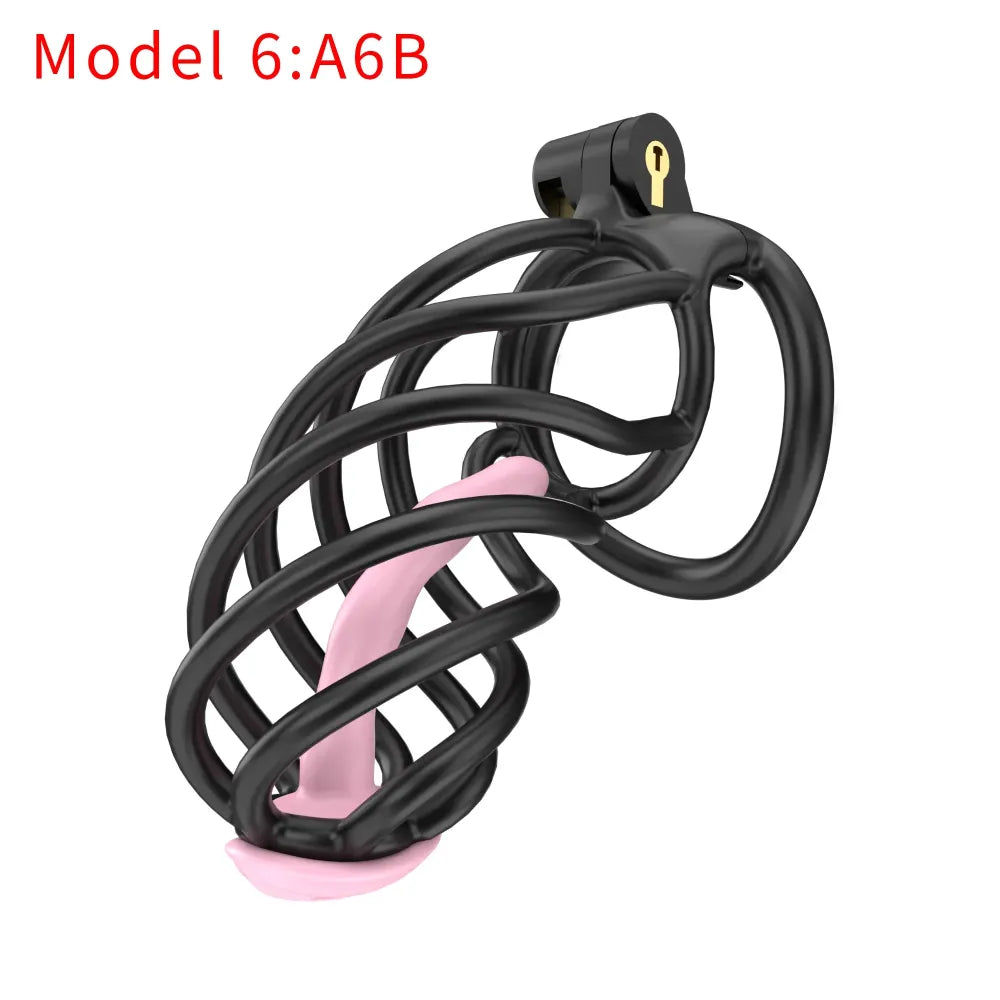 Lightweight Male Chastity Cage Plastic Cock Cage for Men for Bdsm