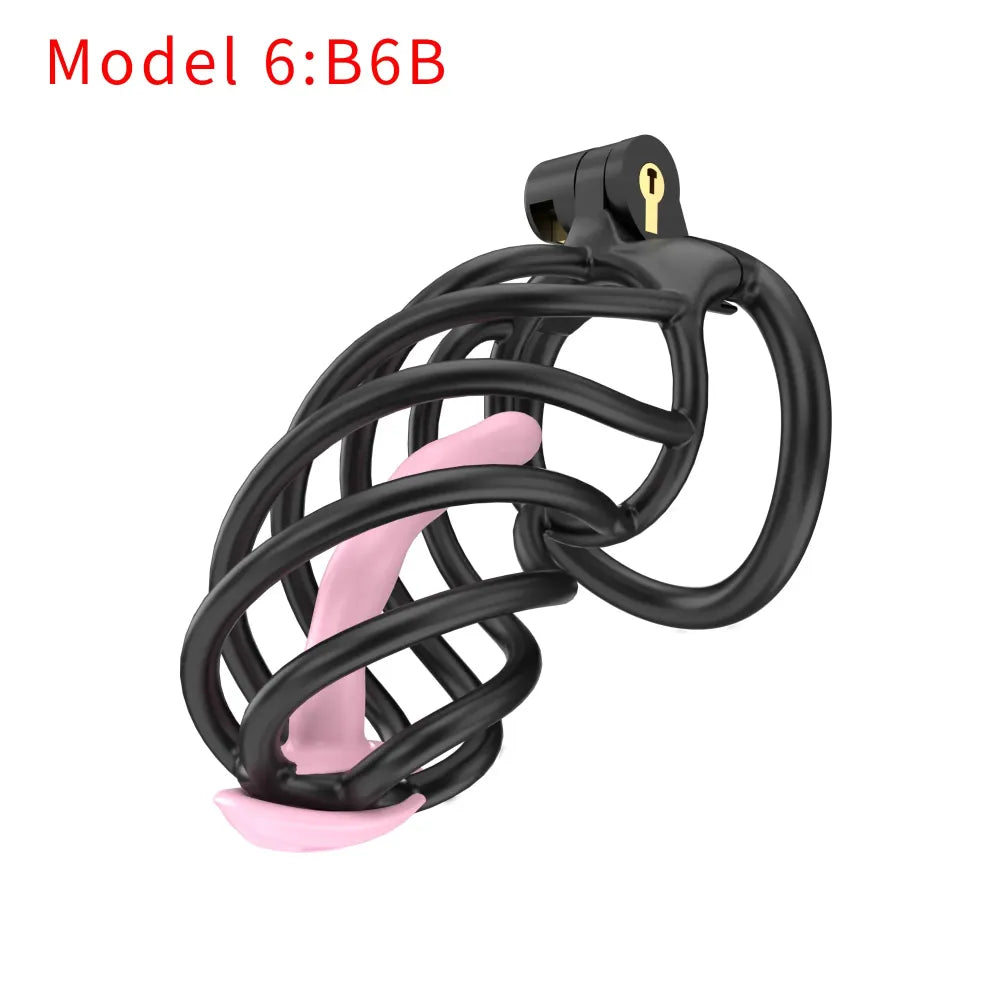 Lightweight Male Chastity Cage Plastic Cock Cage for Men for Bdsm