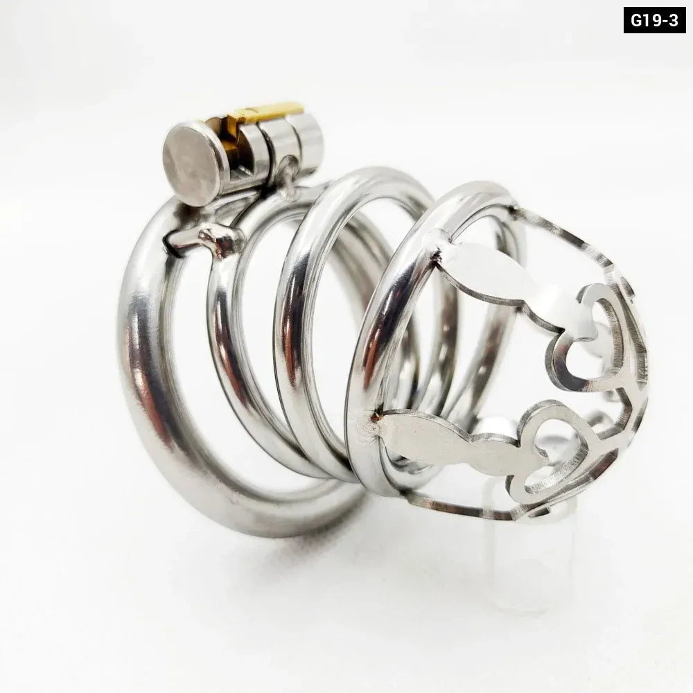 Male Chastity Cage for Comfortable Cock Locking for Bdsm Abstinence