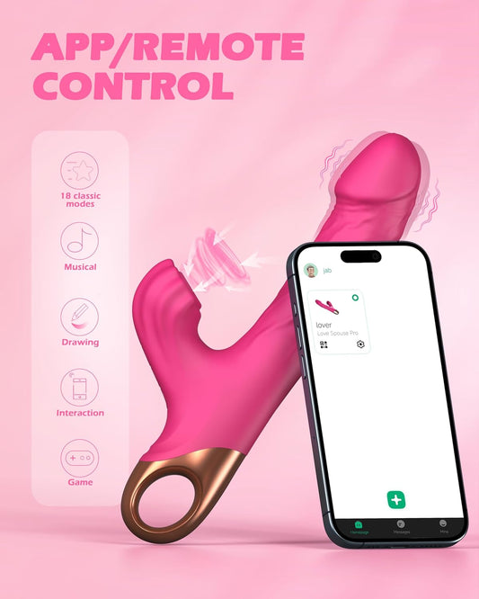 PowerPoint G-Spot Vibrator with 9 Suction & Vibration Modes