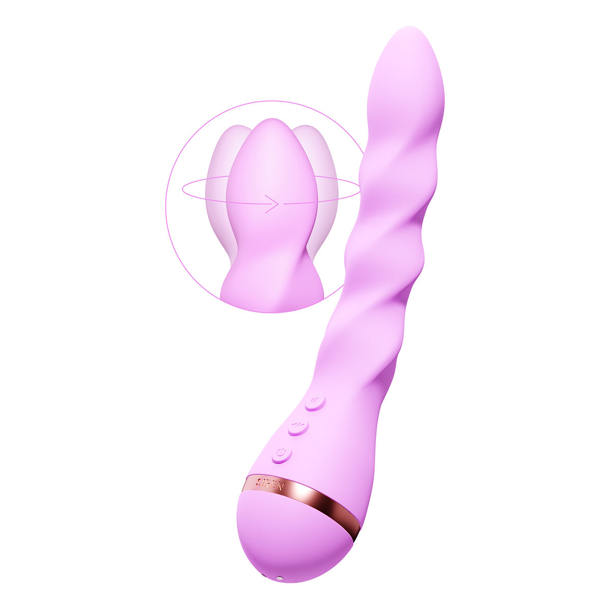 VUSH Siren Twist Vibrator-0