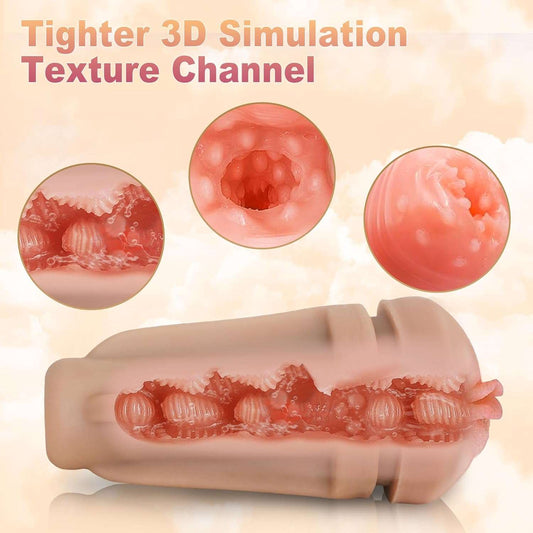 VibeMate Textured Pocket Pussy Male Masturbator